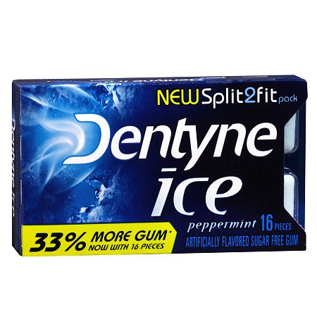 UPC 012546312554 product image for Dentyne Ice Sugar Free Gum Peppermint - 16.0 ea | upcitemdb.com