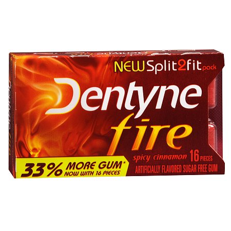 UPC 012546315098 product image for Dentyne Fire Sugar Free Gum Cinnamon - 16.0 ea | upcitemdb.com