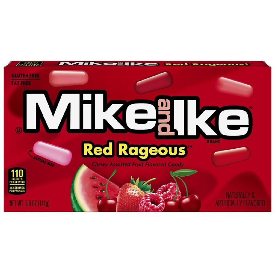 Mike and Ike Chewy Candy Fruit