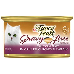 Fancy Feast Gravy Lovers Gourmet Cat Food Chicken Feast in Grilled Chicken Flavor Gravy