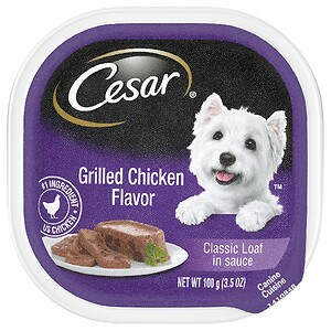 Cesar Canine Cuisine Dog Food Grilled Chicken Flavor