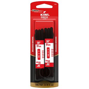 Kiwi Classic Shoe Laces Brown