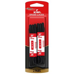 Kiwi Classic Shoe Laces Black