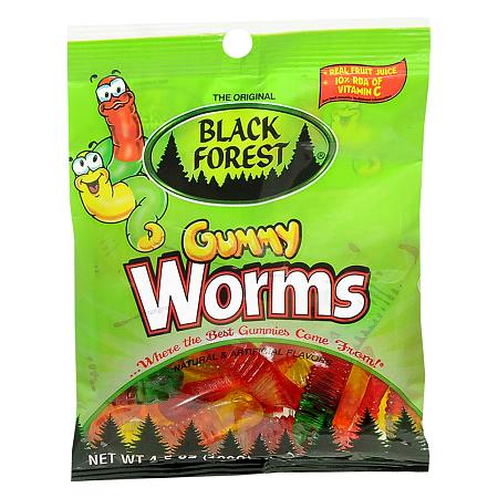 Black Forest Gummy Worms Candy | Walgreens