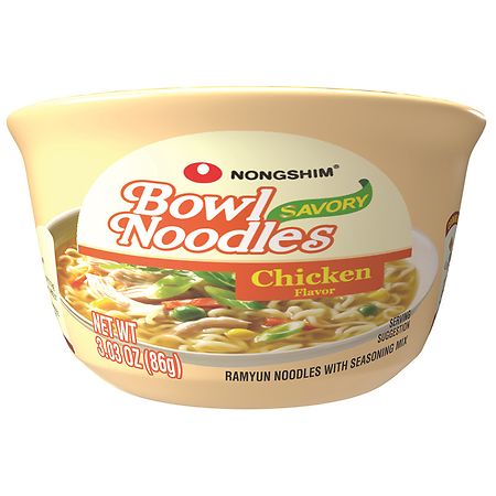 Nongshim Bowl Noodle Soup Chicken Flavor