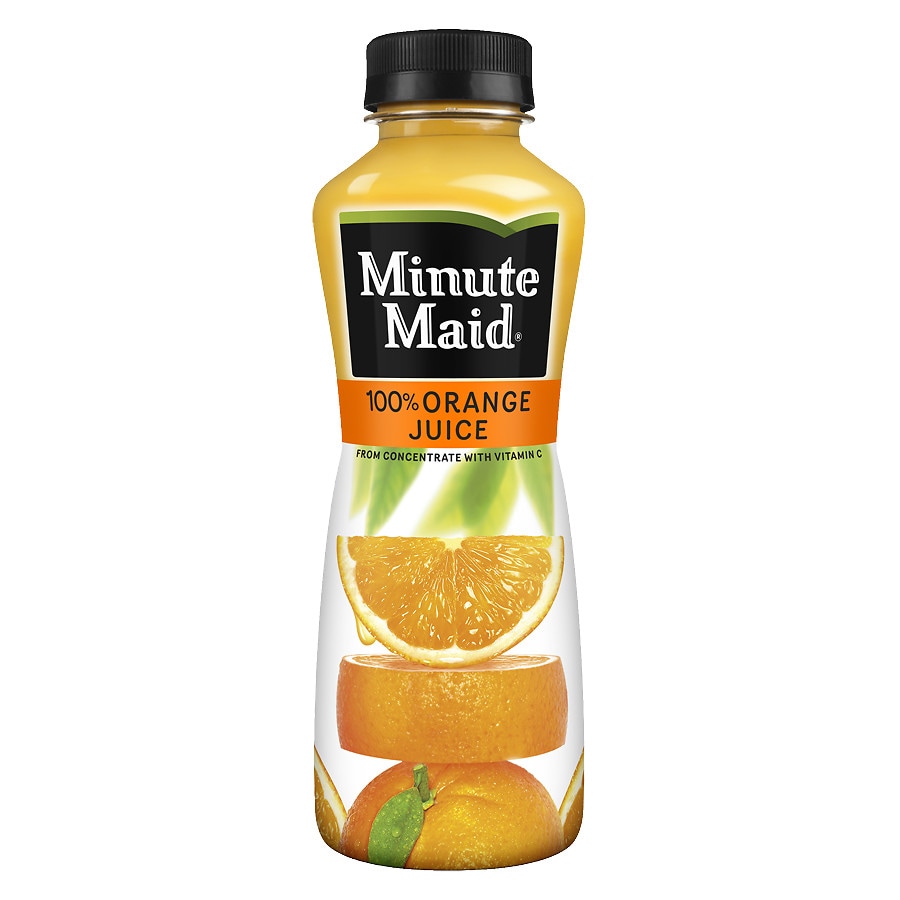 Minute Maid 100 Orange Juice Bottle Walgreens