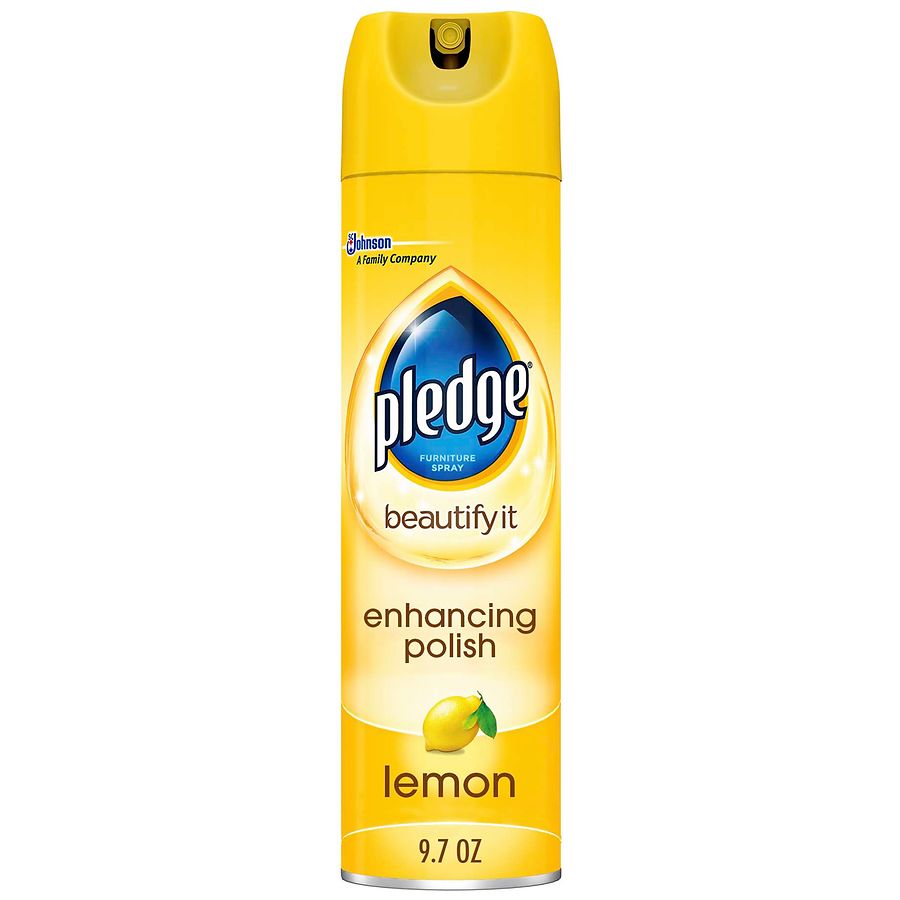 Pledge Furniture Spray Lemon Clean Walgreens