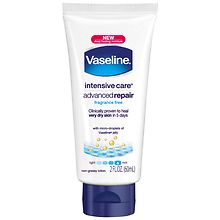 Vaseline Intensive Rescue Repairing Moisture Lotion Fragrance Free ...