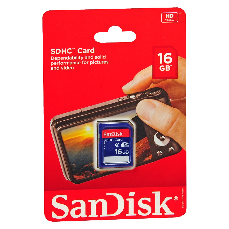  SanDisk SDHC Card 16GB 