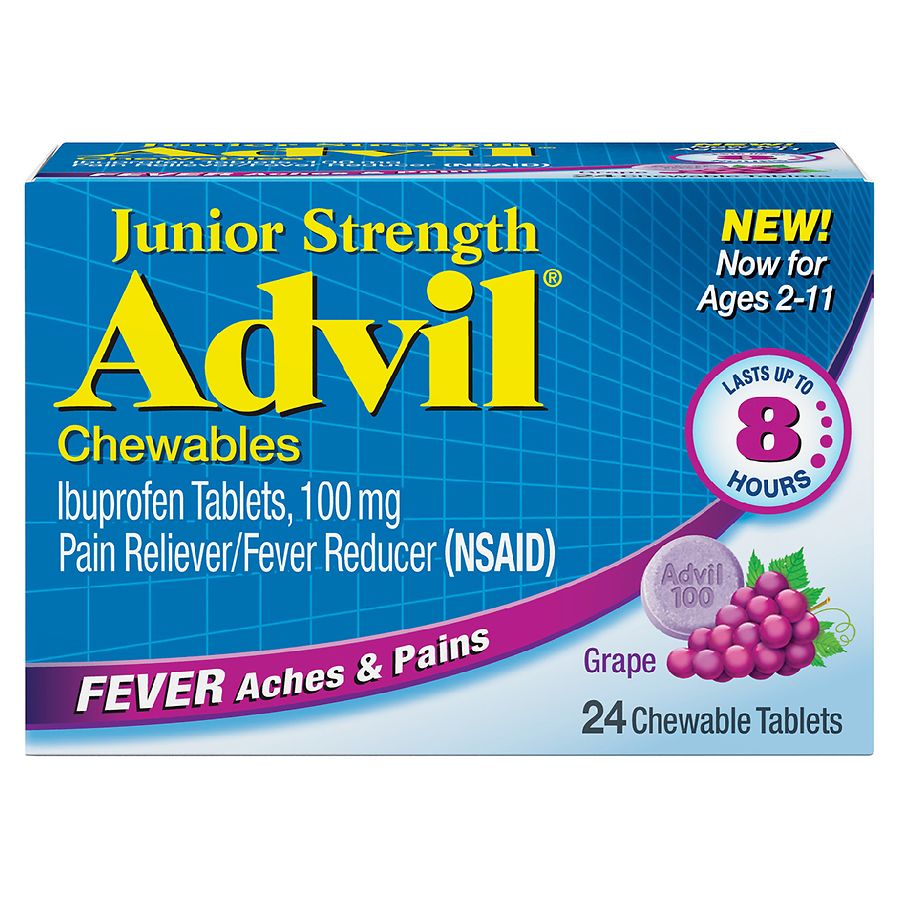 Advil Fever Chart