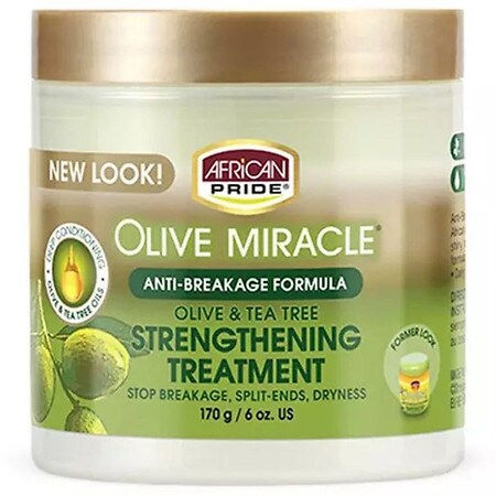 African Pride Olive Miracle Anti-Breakage Formula Hair Treatment