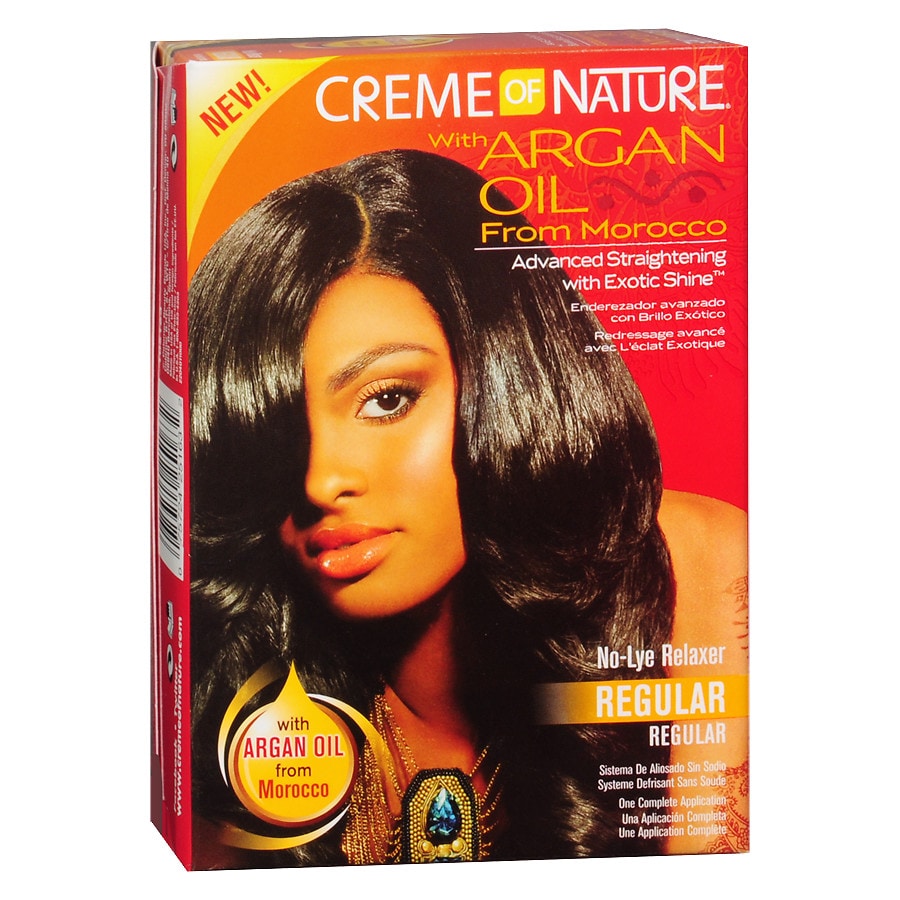 Creme Of Nature Argan Oil No Lye Relaxer Kit Walgreens