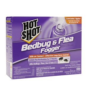 Hot Shot Bedbug & Flea Foggers 3 Pack