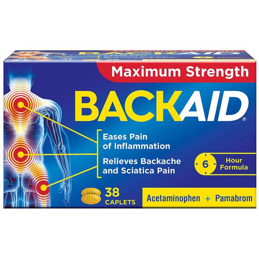 Backaid Max Pain Relief Pills Walgreens