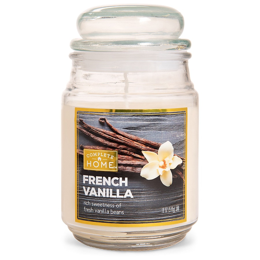  Complete Home Jar Candle French Vanilla 