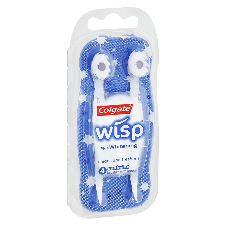 Colgate Wisp Wisp Optic White Brushes with Beads Walgreens