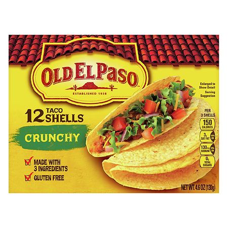 How long can you keep Old El Paso mini taco shells before they expire?