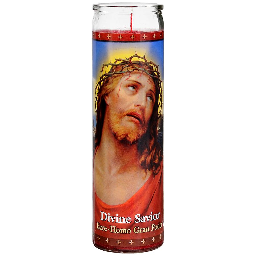 St. Jude Divine Savior Prayer Candle 8.25 inch