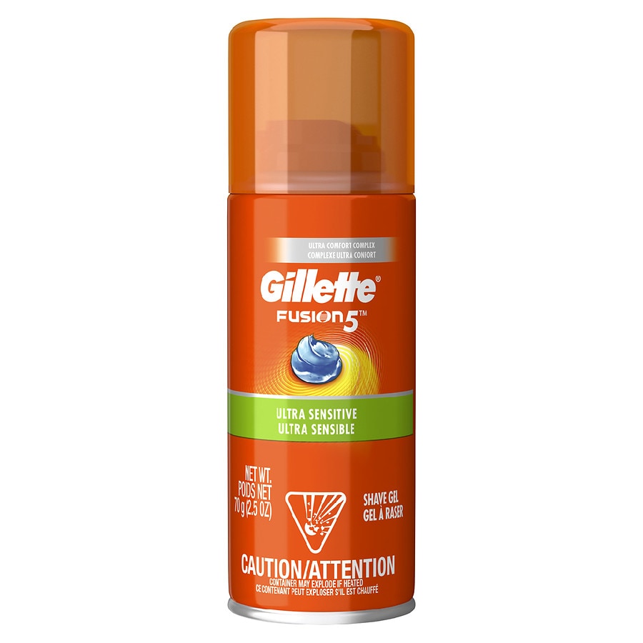  Gillette Fusion Ultra Sensitive HydraGel Shaving Gel 