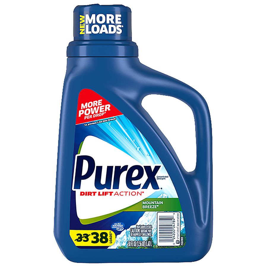 Purex Liquid Laundry Detergent Mountain Breeze Walgreens