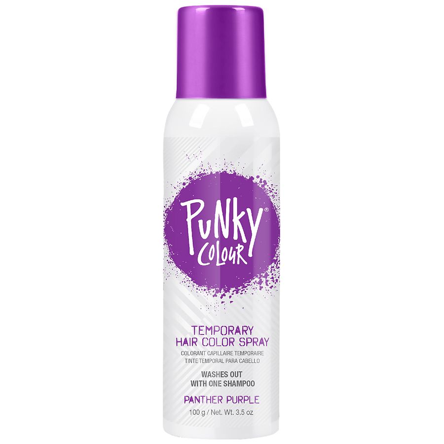 Punky Colour Temporary Hair Color Spray Panther Purple