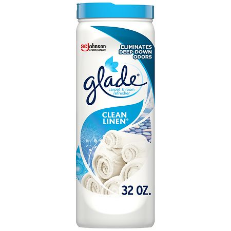 Glade 32-ounce Clean Linen Scent Carpet and Room Odor Eliminator 