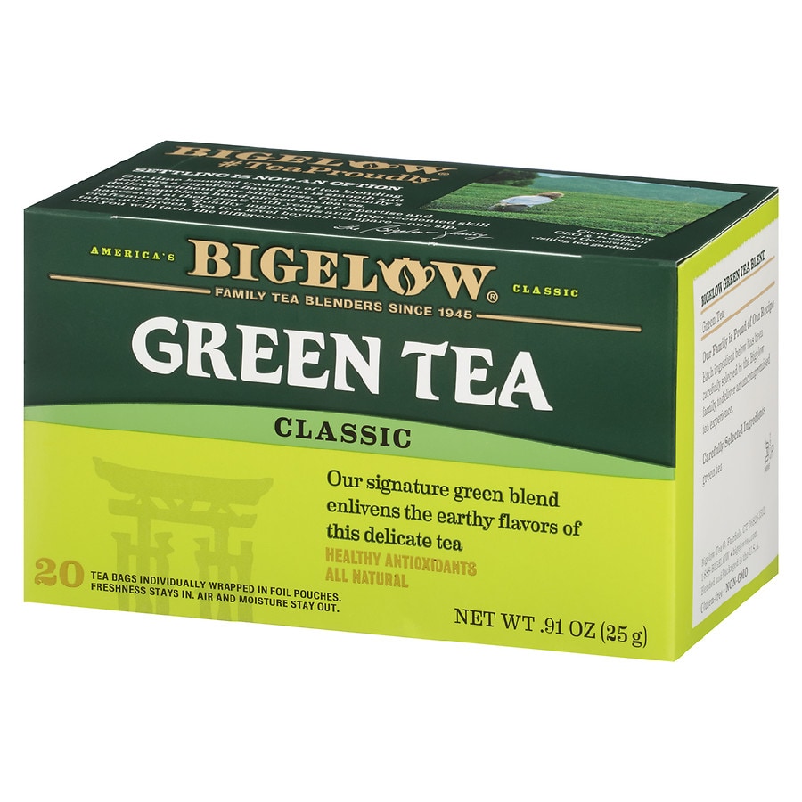 Bigelow Classic Green Tea Bags Walgreens