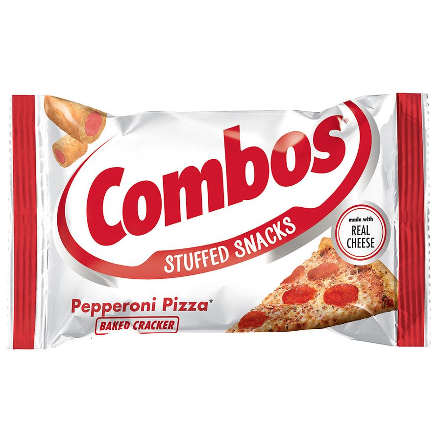Combos Pepperoni Pizza Cracker Baked Snacks