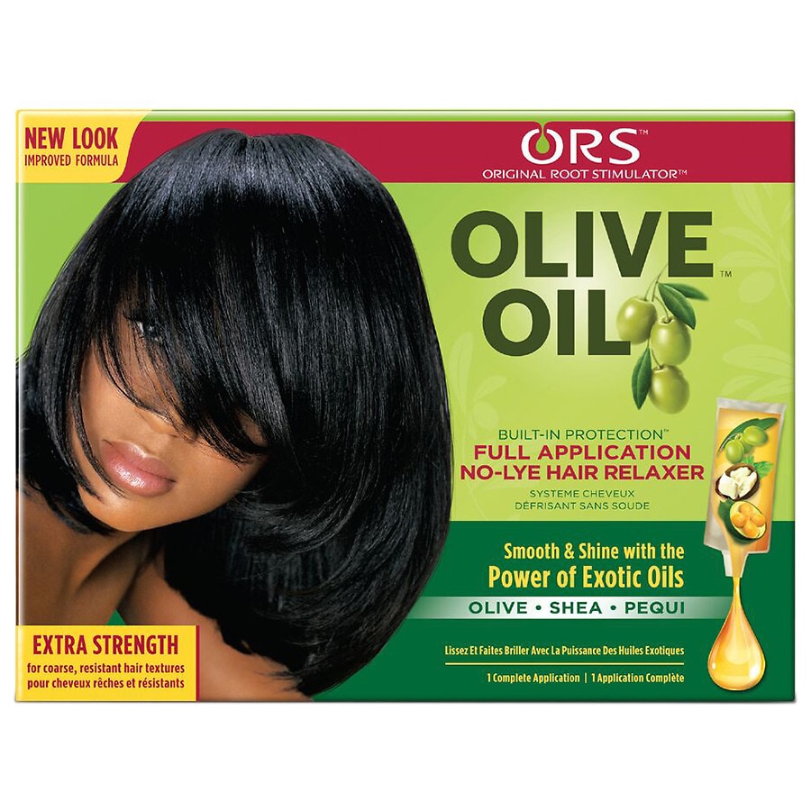 ORS Olive Oil Built In Protection No Lye Hair Relaxer System Extra