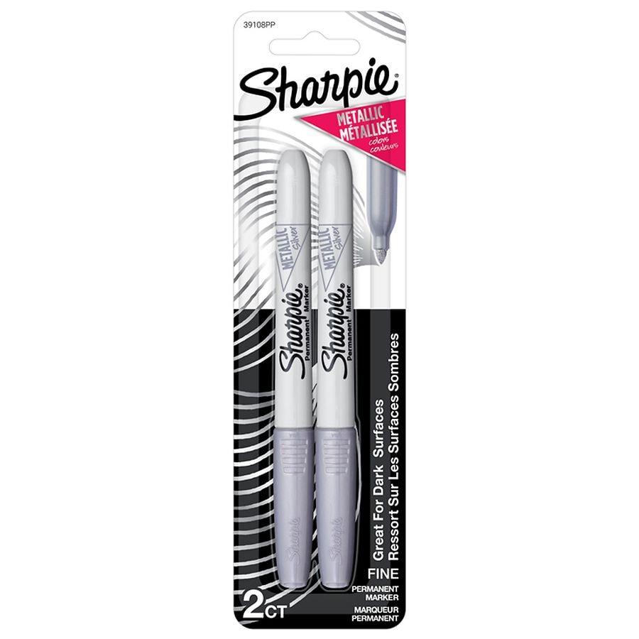 ultra fine point silver permanent marker