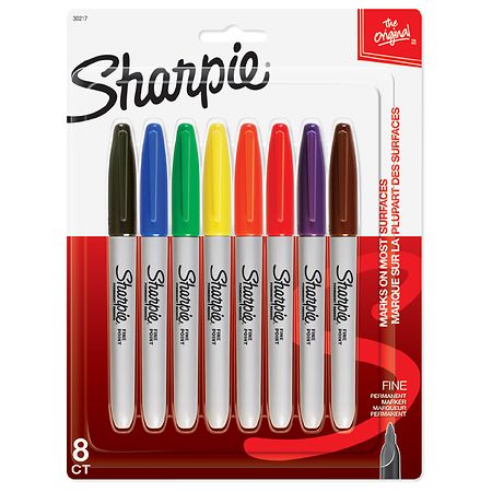 Sharpie Permanent Markers Fine Point | Walgreens