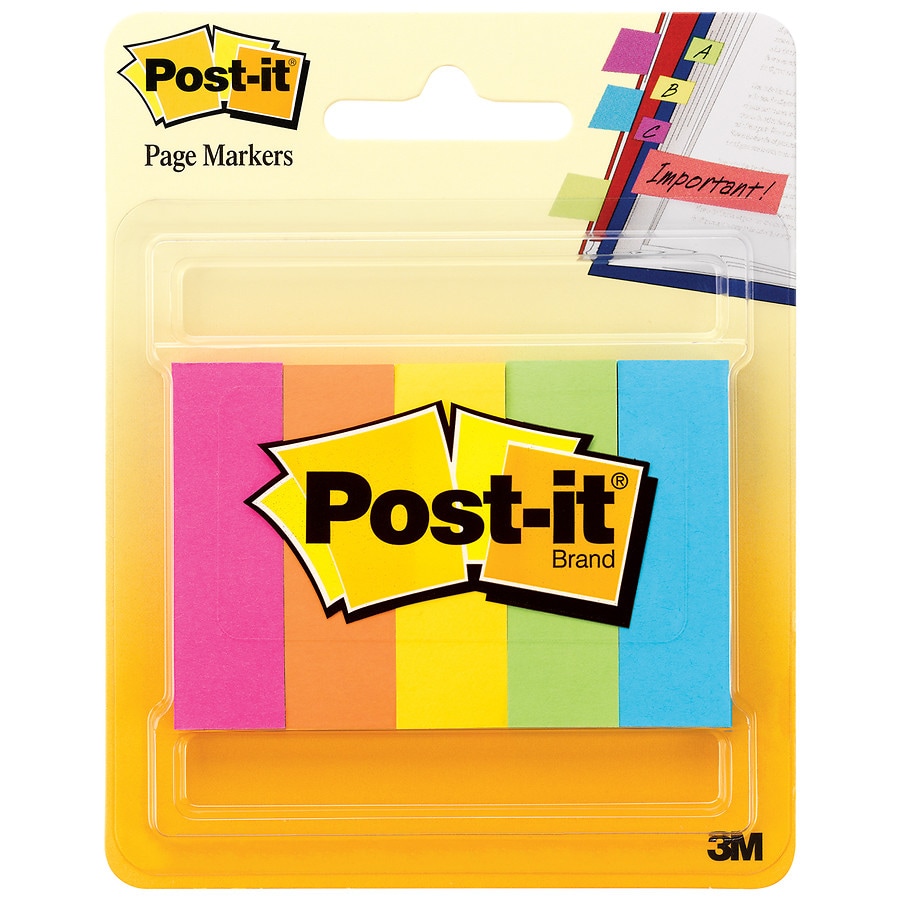 Post-it Page Markers 5 Pack