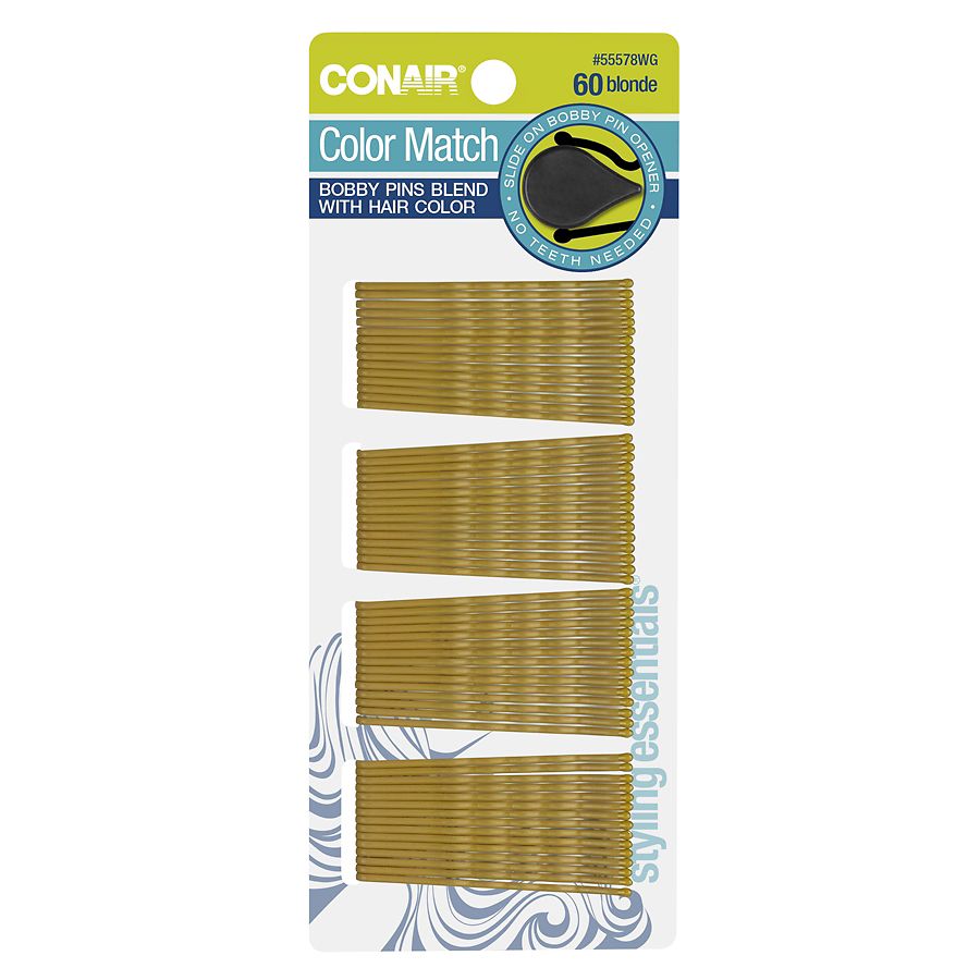 Conair Styling Essentials Bobby Pins Blond Walgreens