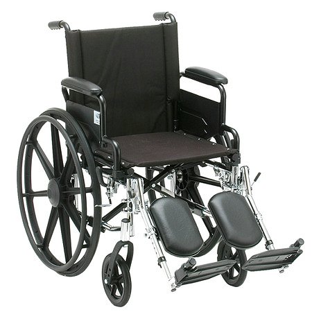  Nova Lightweight Wheelchair with Removable Desk Arms and Elevating Leg Rests 