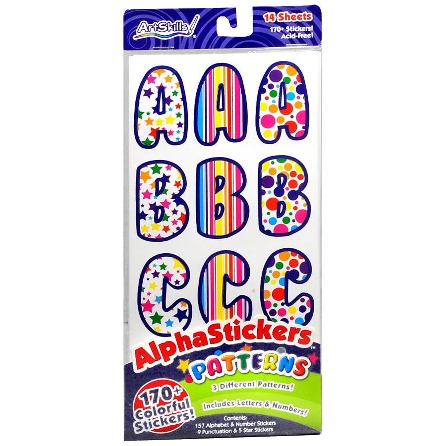 ArtSkills Alpha Stickers | Walgreens