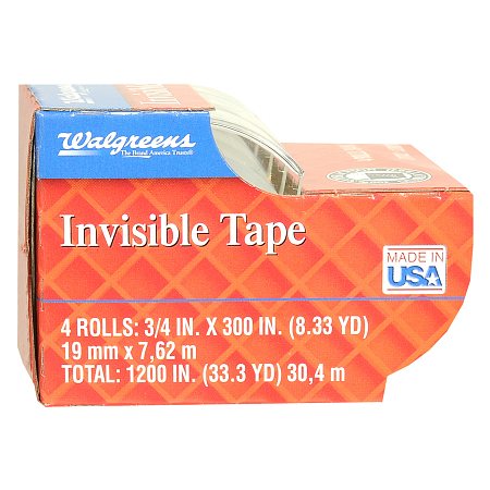 Walgreens Invisible Tape Walgreens