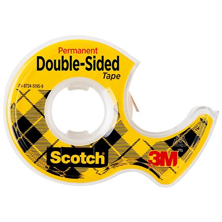 Scotch Double Sided Tape 137 5 In X 450 In Walgreens