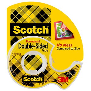 3M Scotch Double Sided Tape Permanent