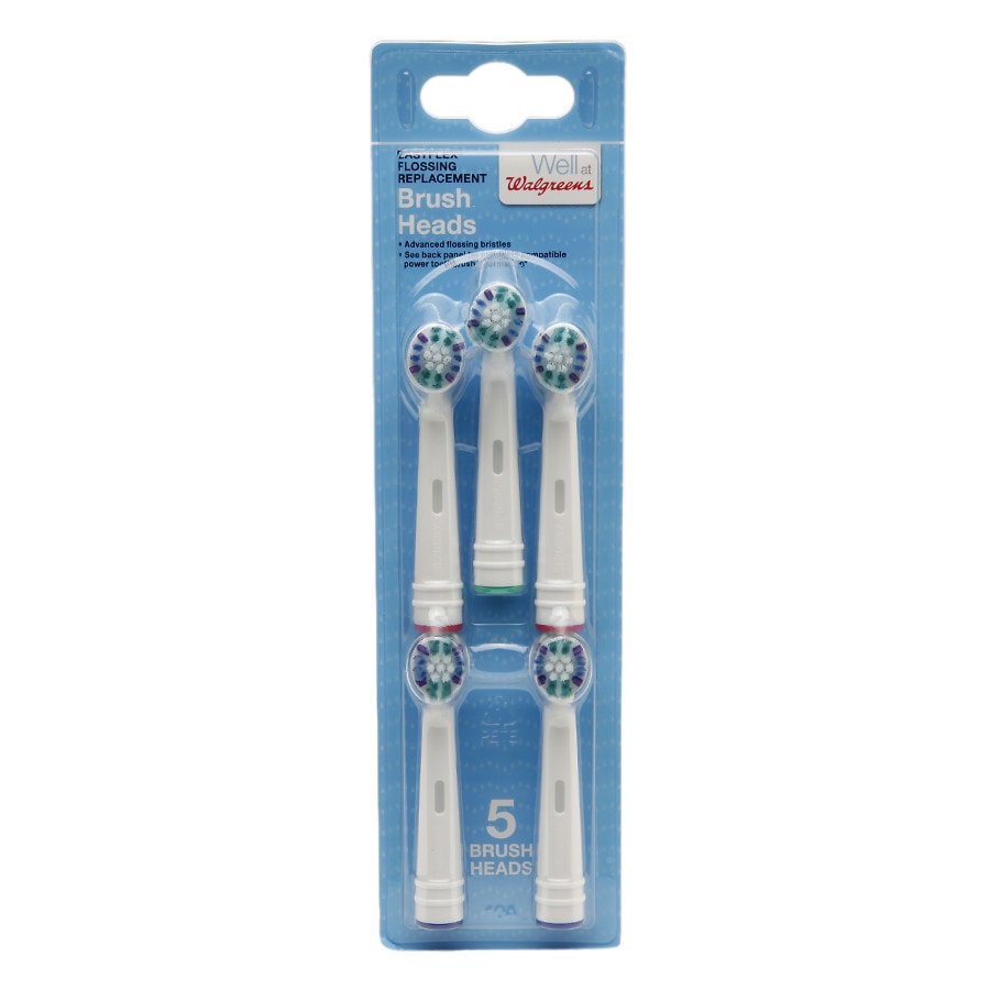 Walgreens EasyFlex Floss Effects Replacement Brush Heads