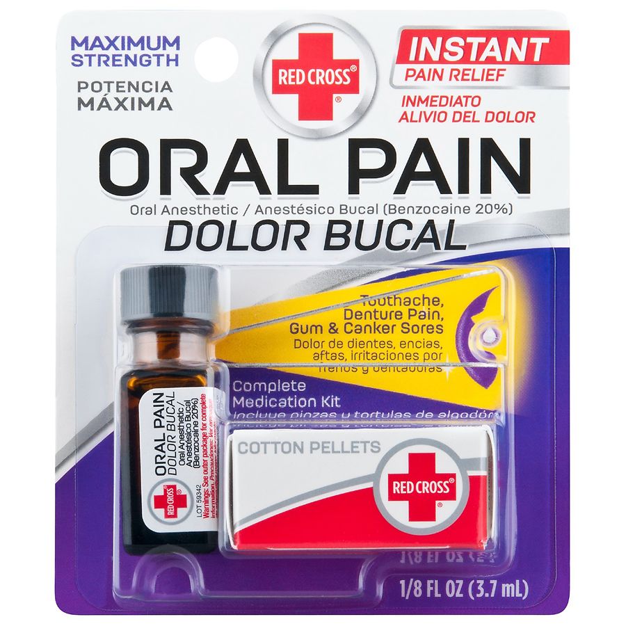 Red Cross Oral Pain Relief Complete Medication Kit Walgreens.