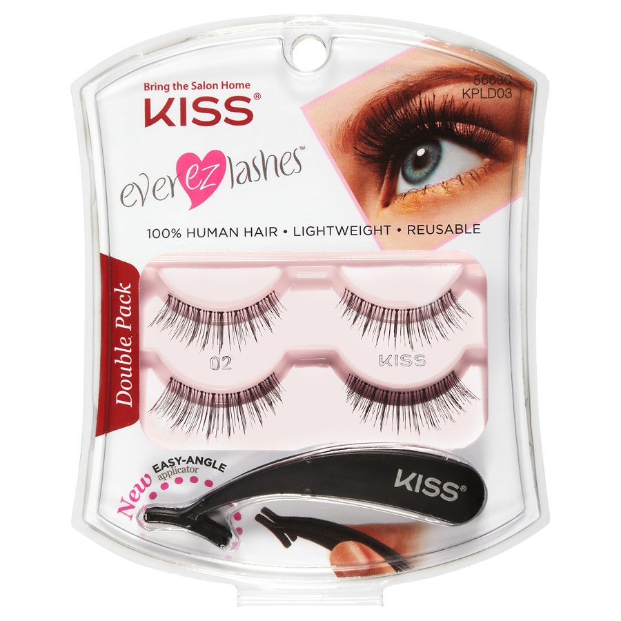  Kiss Ever EZ Lashes, Black 