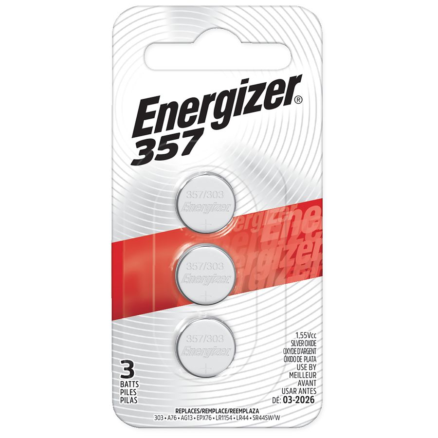 Energizer Silver Oxide Batteries 357 Walgreens