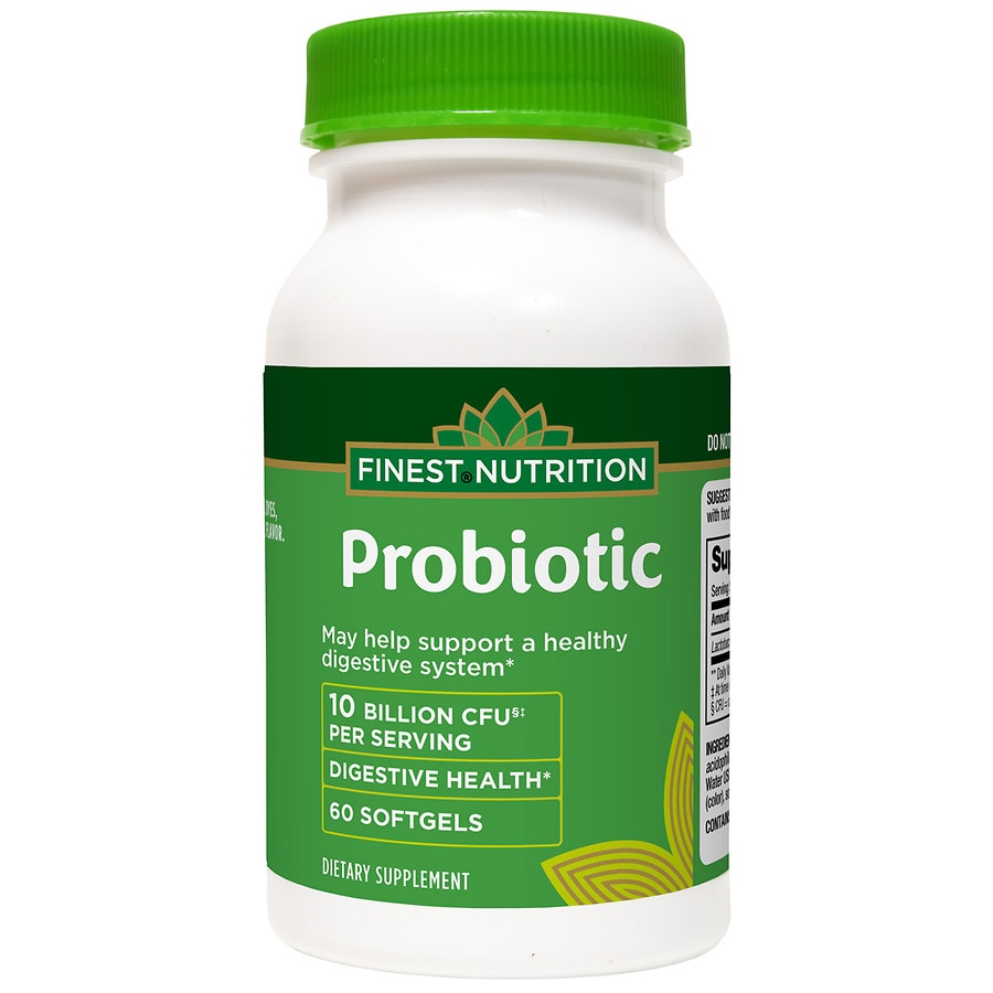  Finest Nutrition Probiotic, Softgels 