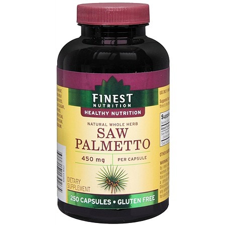 Finest Nutrition Saw Palmetto 450mg, Capsules