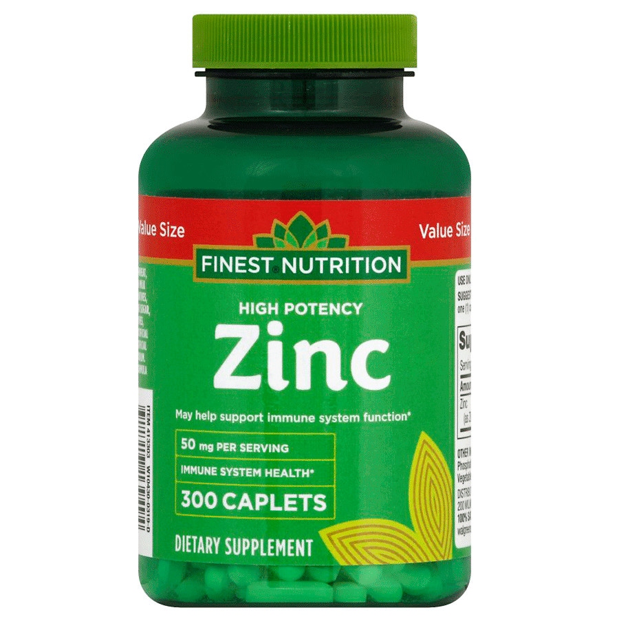  Finest Nutrition Zinc 50mg, Tablets 