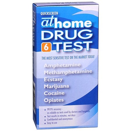 At Home Drug Test 6 Panel Walgreens   450 