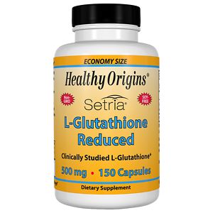 Healthy Origins L-Glutathione Reduced 500 mg, Capsules
