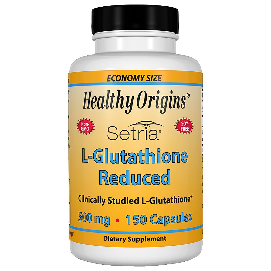 Healthy Origins L Glutathione Reduced 500 Mg Capsules Walgreens