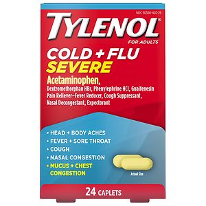 TYLENOL Cold & Flu Severe Caplets
