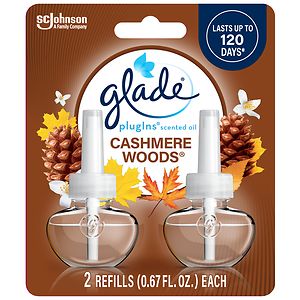 Glade PlugIns Scented Oil Refill Cashmere Woods